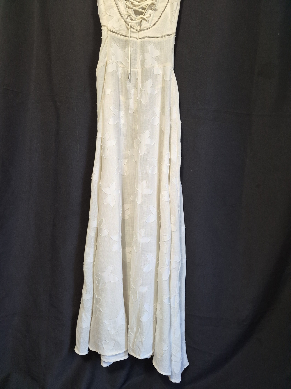 House of CB Ivory White Floral Maxi Dress - Picture 8 of 8